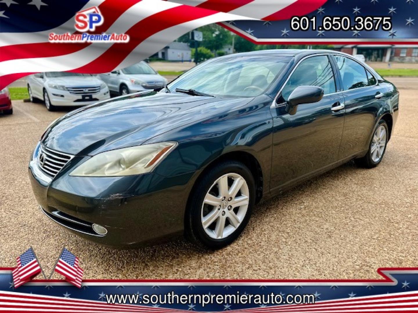 2009 BLACK LEXUS ES 350 BASE (JTHBJ46GX92) , located at 922 W. Beacon St., Philadelphia, MS, 39350, (601) 650-3675, 32.770447, -89.127151 - Photo#2